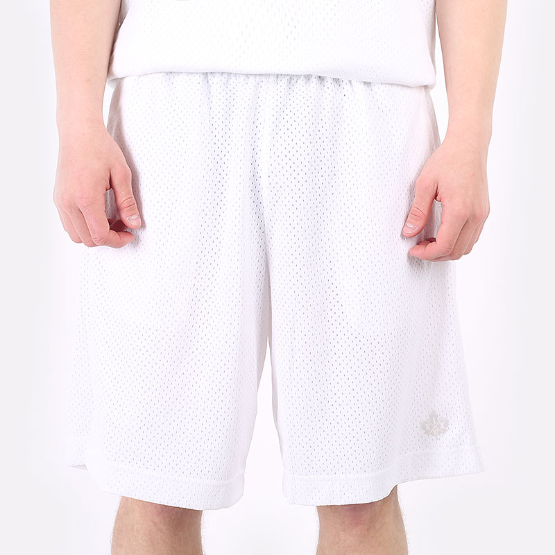 мужские белые шорты  K1X Pastel Big Hole Mesh Shorts 1162-4100/1100 - цена, описание, фото 3